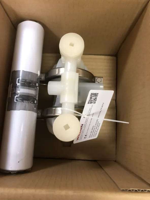 WILDEN P.025 Clamped Plastic Diaphragm Pump Model P.025_KZPPP_TNL_TF_KTV - Image 8